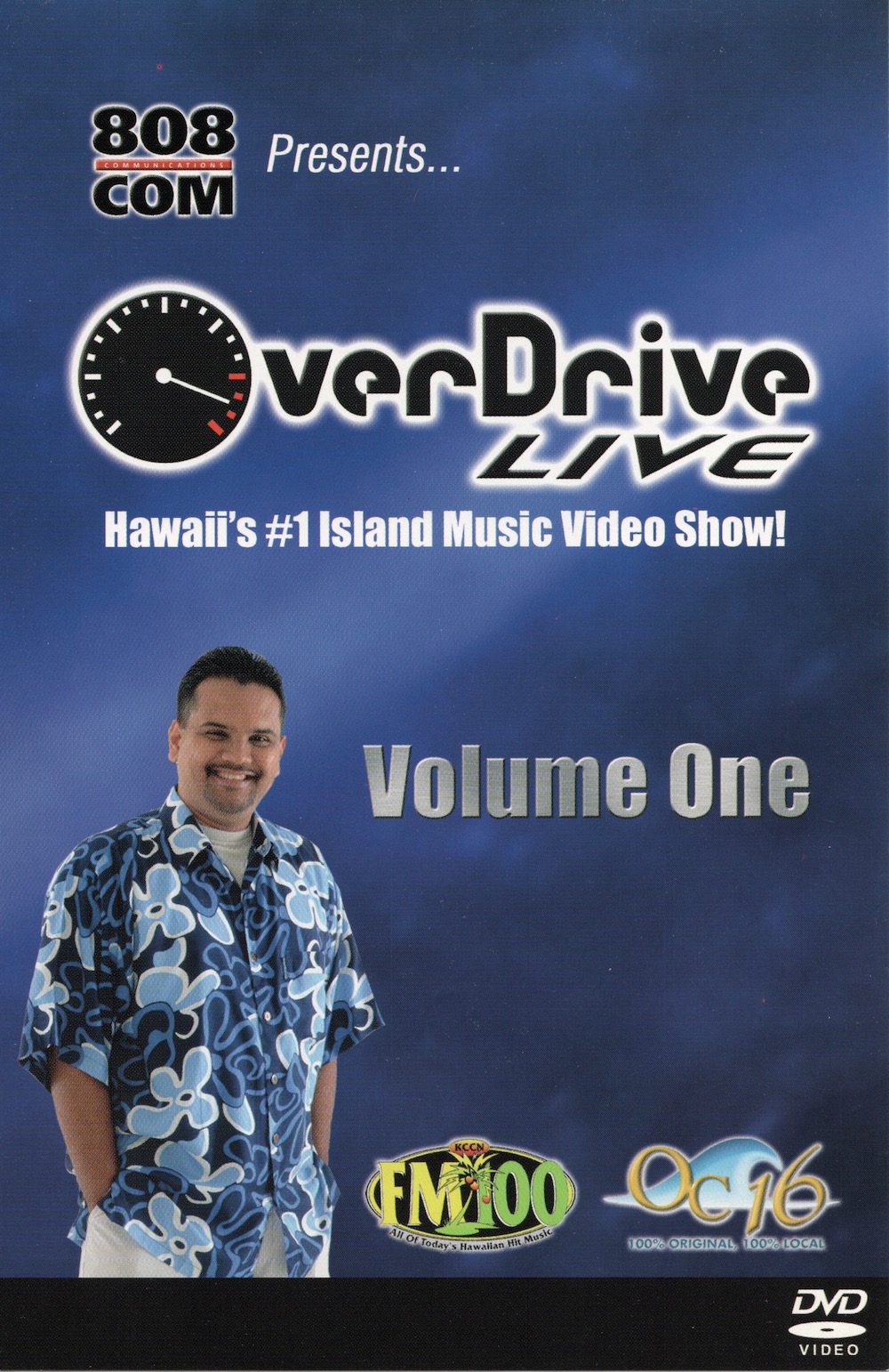 DVD OverDrive Live Vol.1 Hawaii’s 1 Island Music Video Show